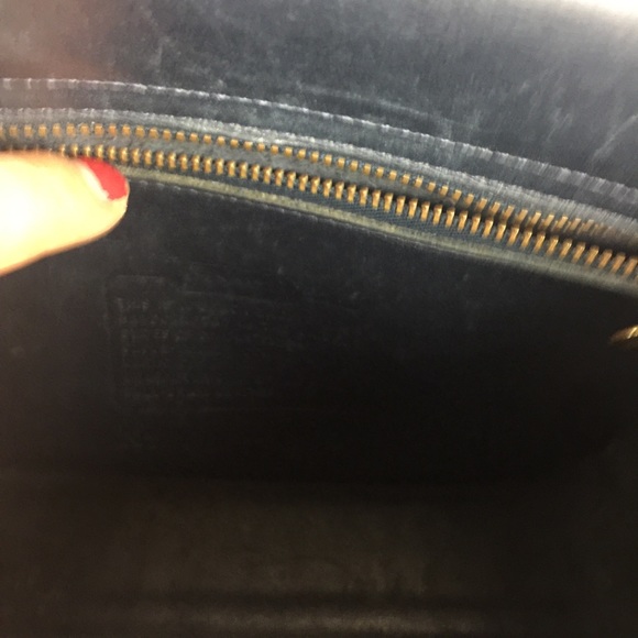 Vintage leather Coach purse - Picture 7 of 8